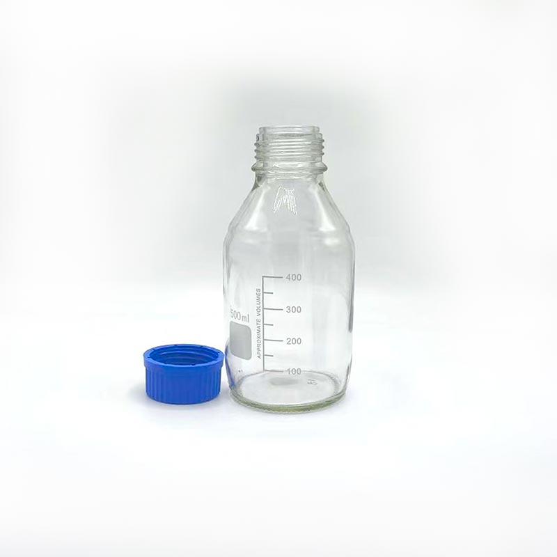 500ml Transparent Glass Reagent Bottle